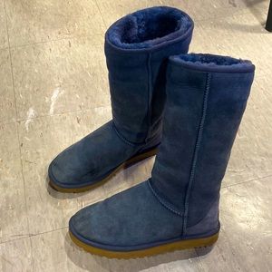 UGG Tall Navy Blue boots
